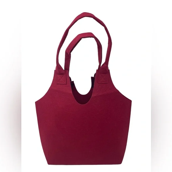 2 PACK Hello Kitty Felt Tote Bag Sanrio Handbag New - Picture 9 of 16